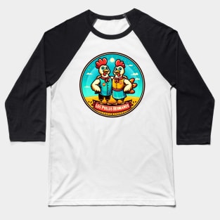 "Los Pollos Hermanos" - Breaking Bad Flavor and Style Baseball T-Shirt